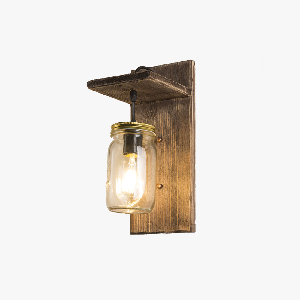 Lampada da parete Heritage Lantaarn, Camera da letto/Soggiorno, Legno e Metallo
