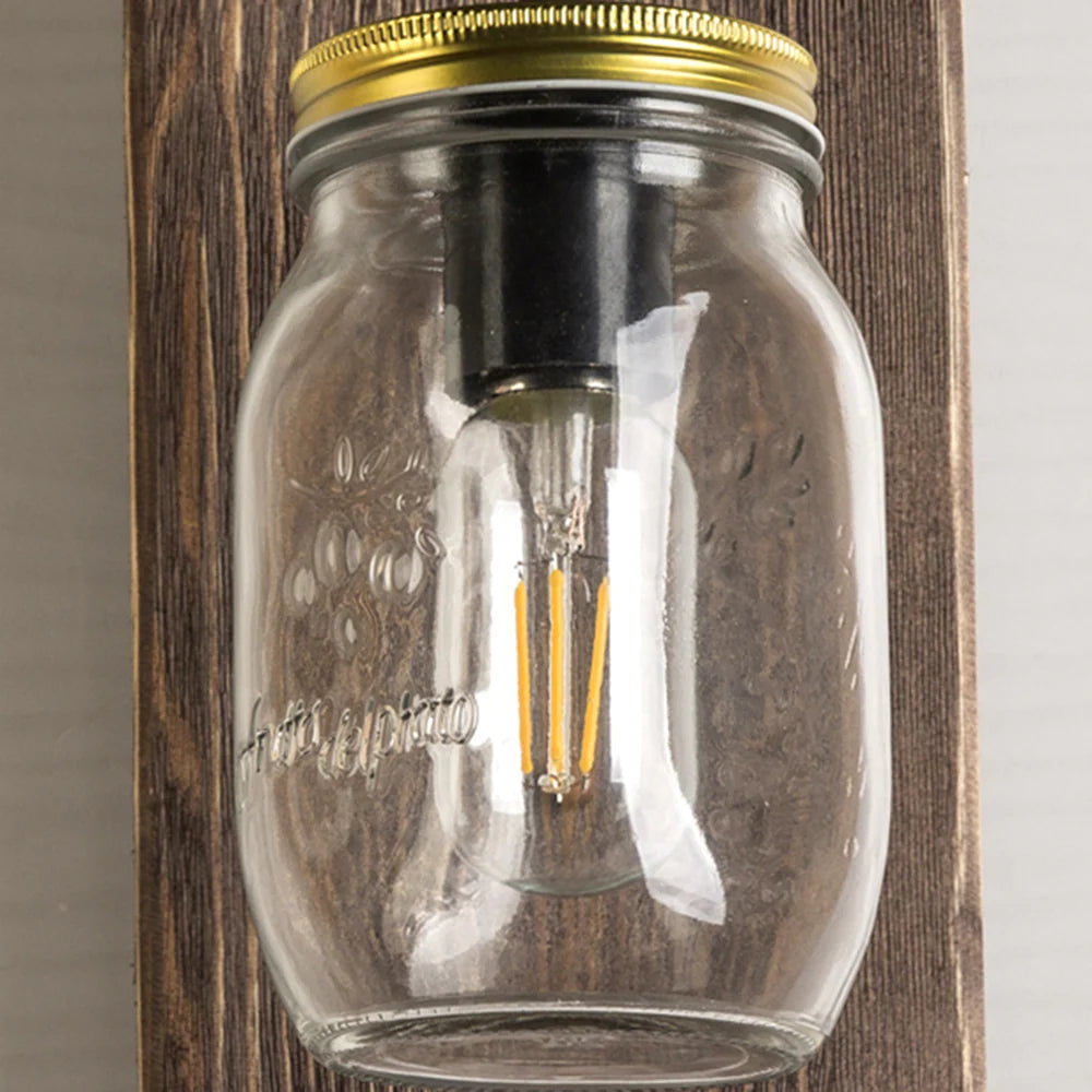 Lampada da parete Heritage Lantaarn, Camera da letto/Soggiorno, Legno e Metallo