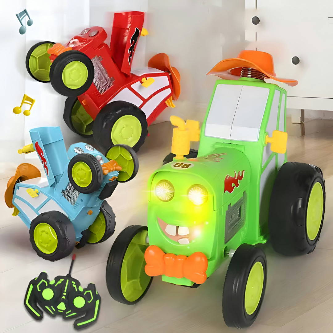 Coche Teledirigido Stunt con Luces LED para Niños