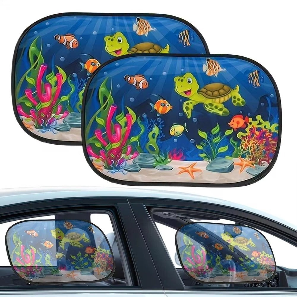 Parasole Auto Finestrino Protezione UV Bambini Schermo Solare