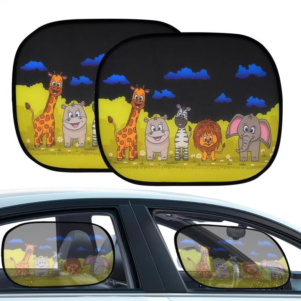 Parasole Auto Finestrino Protezione UV Bambini Schermo Solare