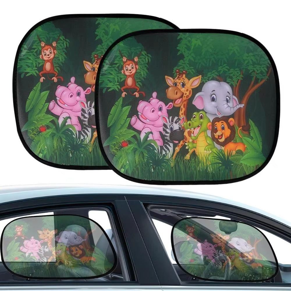 Parasole Auto Finestrino Protezione UV Bambini Schermo Solare
