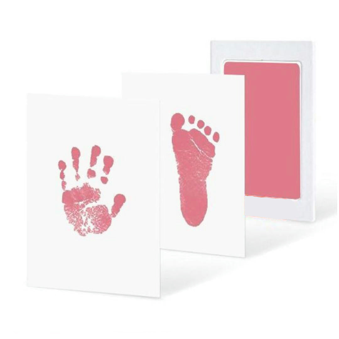 Baby Handprint Footprint Kit Ink Pad Keepsake Print Frame