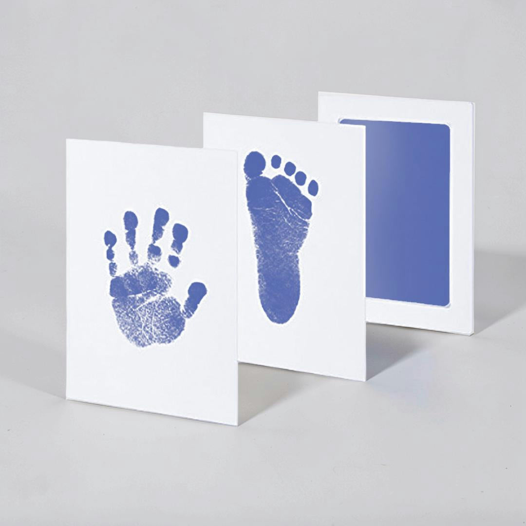 Baby Handprint Footprint Kit Ink Pad Keepsake Print Frame