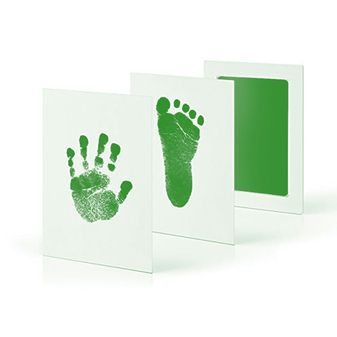 Baby Handprint Footprint Kit Ink Pad Keepsake Print Frame