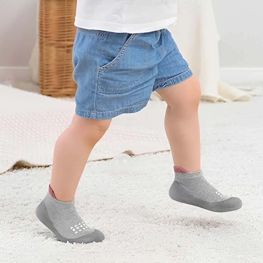 Scarpe Bambino Antiscivolo Suola Gomma Morbida