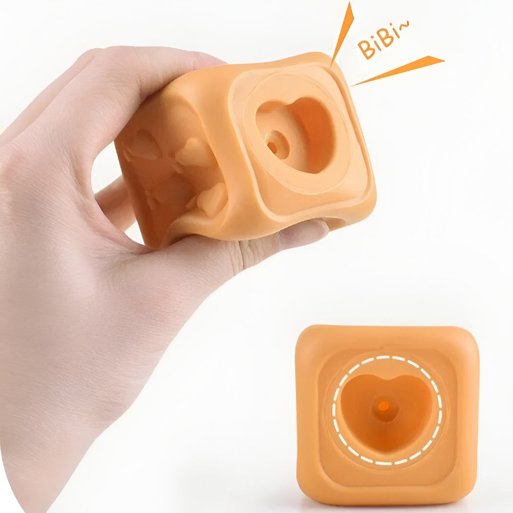Baby Toy Teething Rings Stacking Blocks Sensory Learning Set