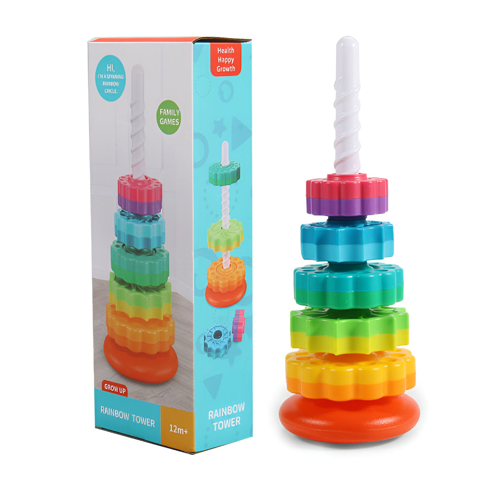 Baby Toys Stacking Rings Educational Tower Set