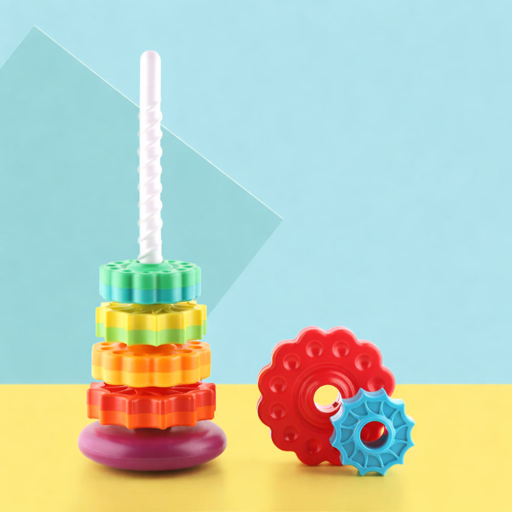 Baby Toys Stacking Rings Educational Tower Set