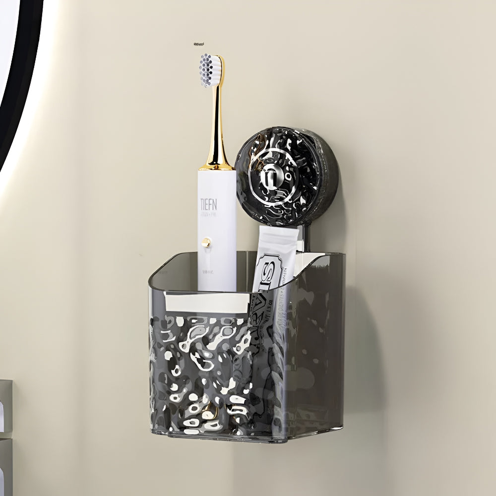 Bathroom Shelf Suction Cup Wall Storage Rack