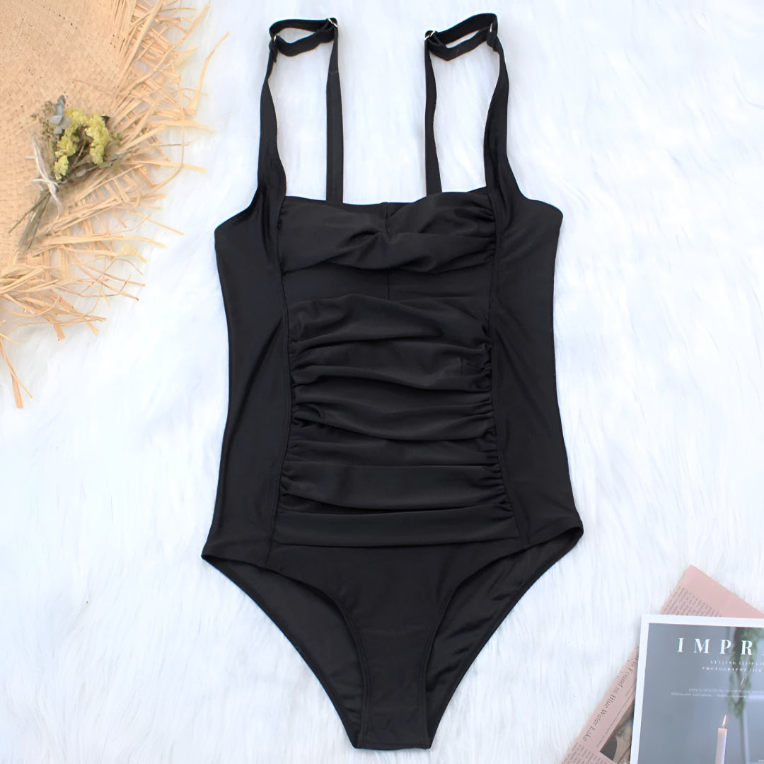 Swimsuit Donna Modellante Push Up Ruches Regolabile