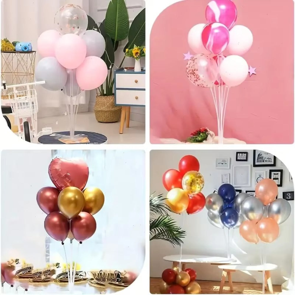 Balloon Stand Table Balloon Holder Party Display Decoration Set
