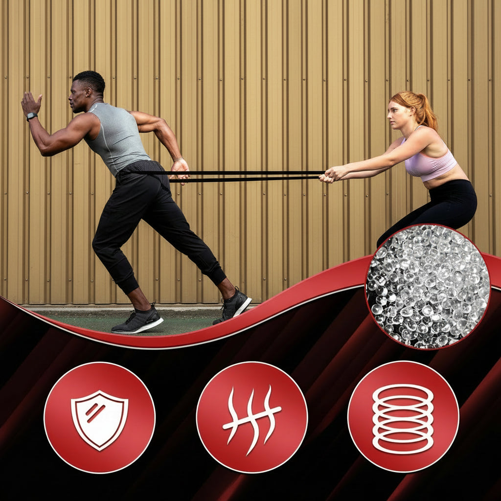 Resistance Bands Fitness Set Strength Training Full Body Exercises
