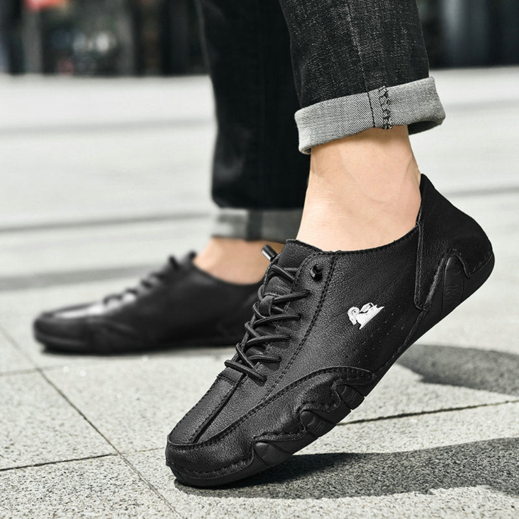 Barefoot Leather Shoes Unisex Waterproof Flexible Anti-Slip Design 11