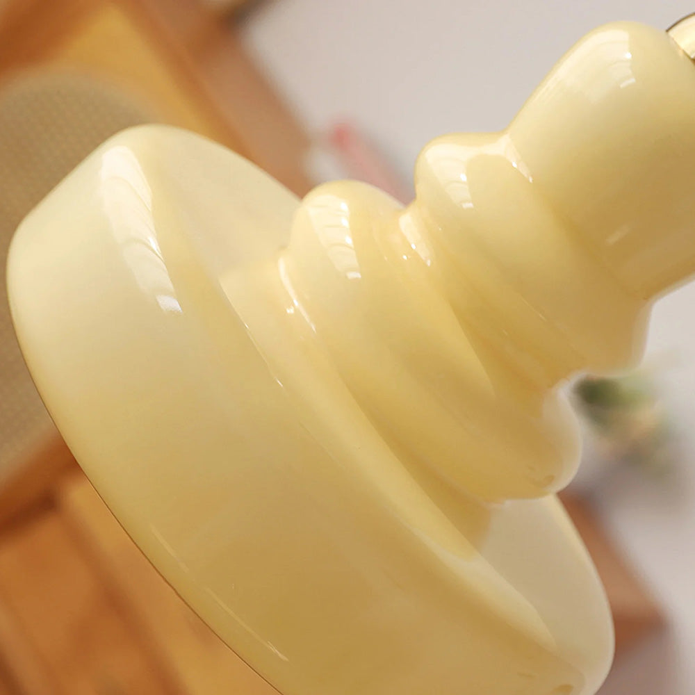 Lampada a sospensione Bauhaus colorata a forma di zucca