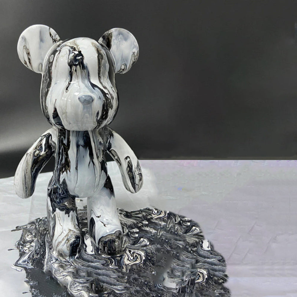 Home Decor Bear Statue Modern Art Figure