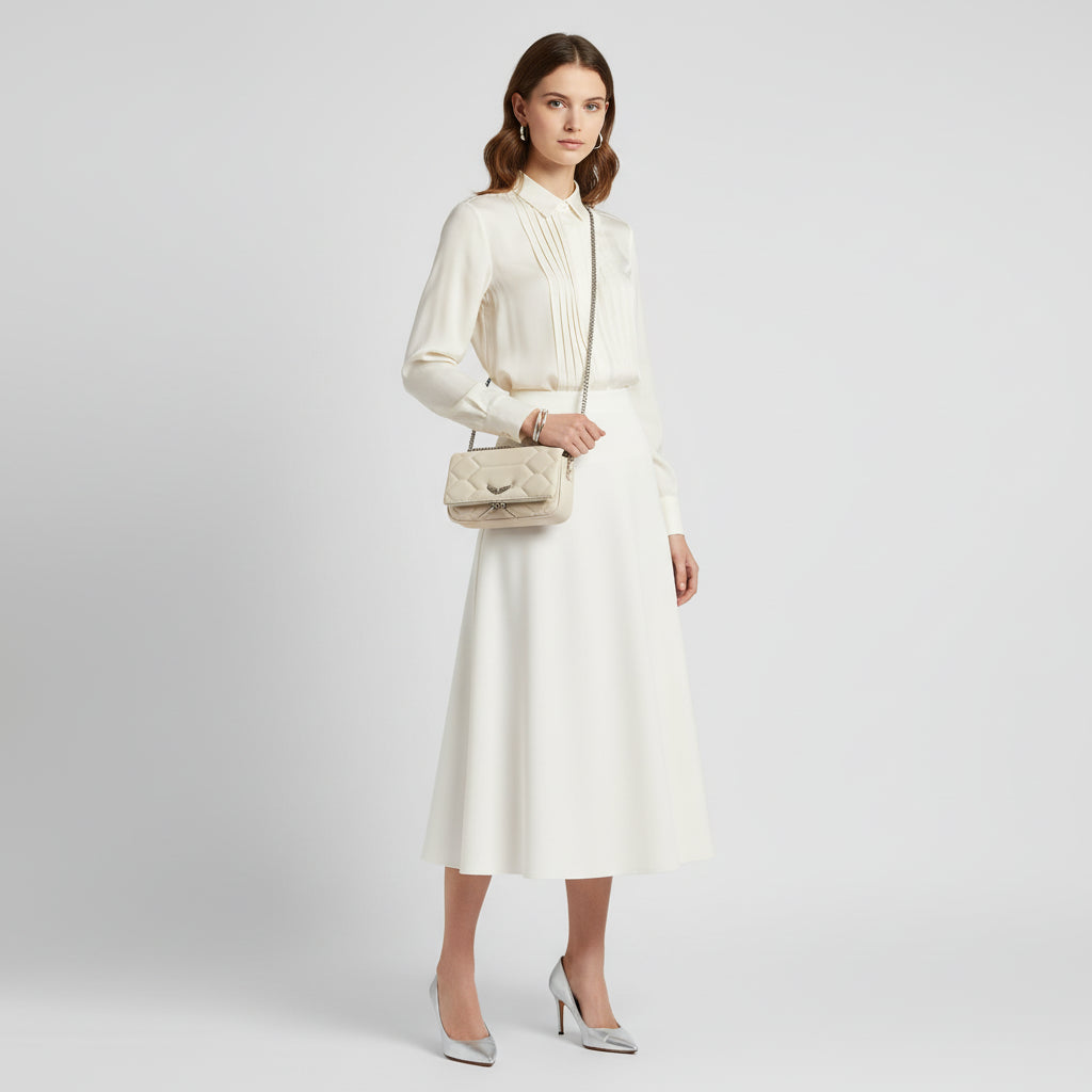 Borsa Tracolla Elegante Donna Ecopelle Compatta Crossbody