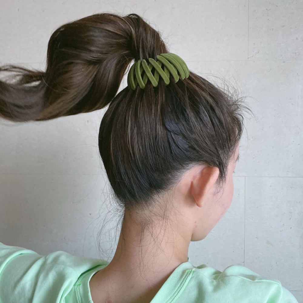 Bendable Hairpin for Quick Elegant Buns Hair Accessory 4