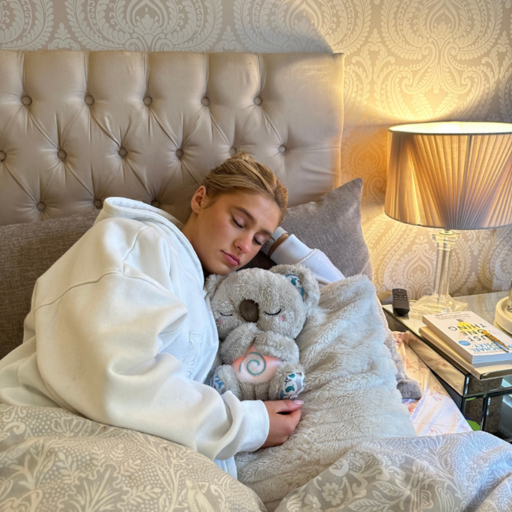 Cuddly Koala Sleeping Plush Breathing Soft Night Light