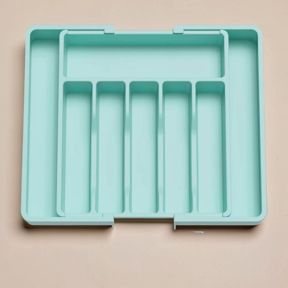 Portaposate Cassetto Organizzatore Regolabile Cucina Scomparti