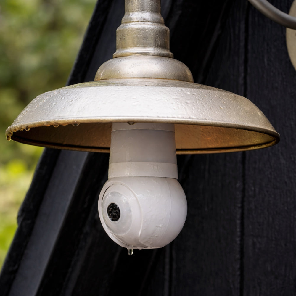 Security Camera Light Bulb Wifi 360 Degree Motion Detection Night Vision