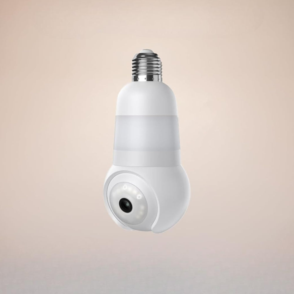 Security Camera Light Bulb Wifi 360 Degree Motion Detection Night Vision