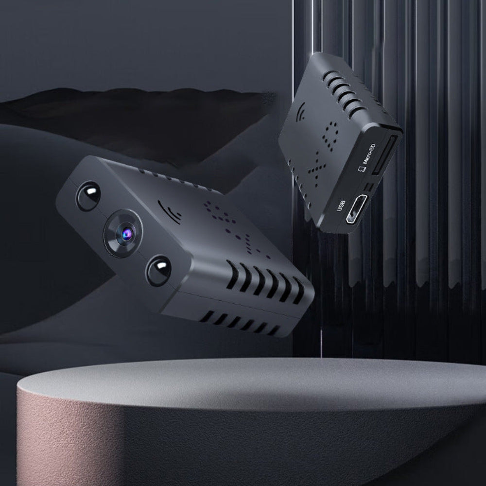 Telecamera Sicurezza Mini HD Rilevamento Movimento Compatta
