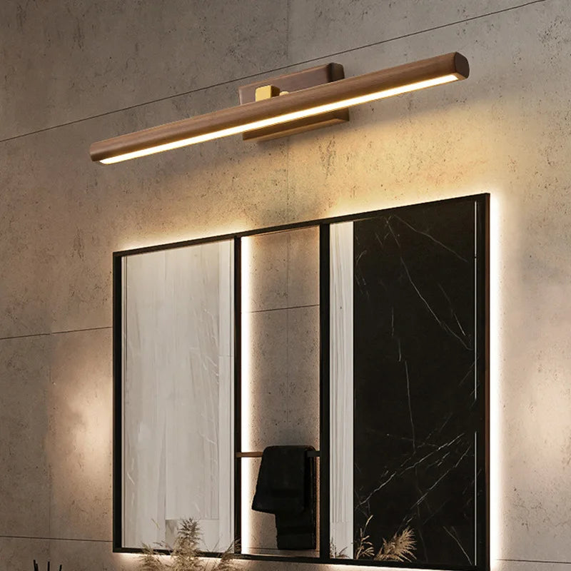 LumiMystic - Wall Lamp made of Walnut Wood