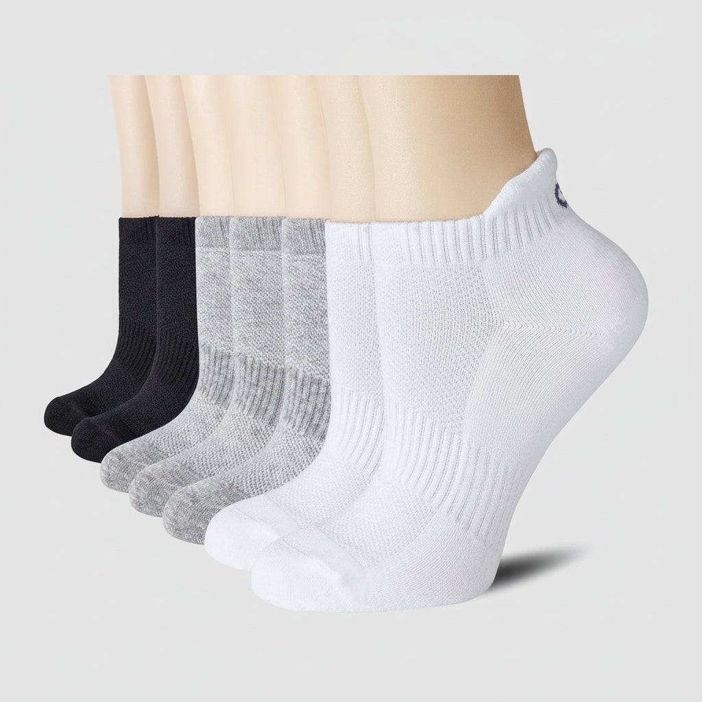 Sports Socks Low Ankle Breathable Cushioning Arch Support