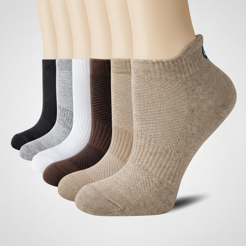 Sports Socks Low Ankle Breathable Cushioning Arch Support