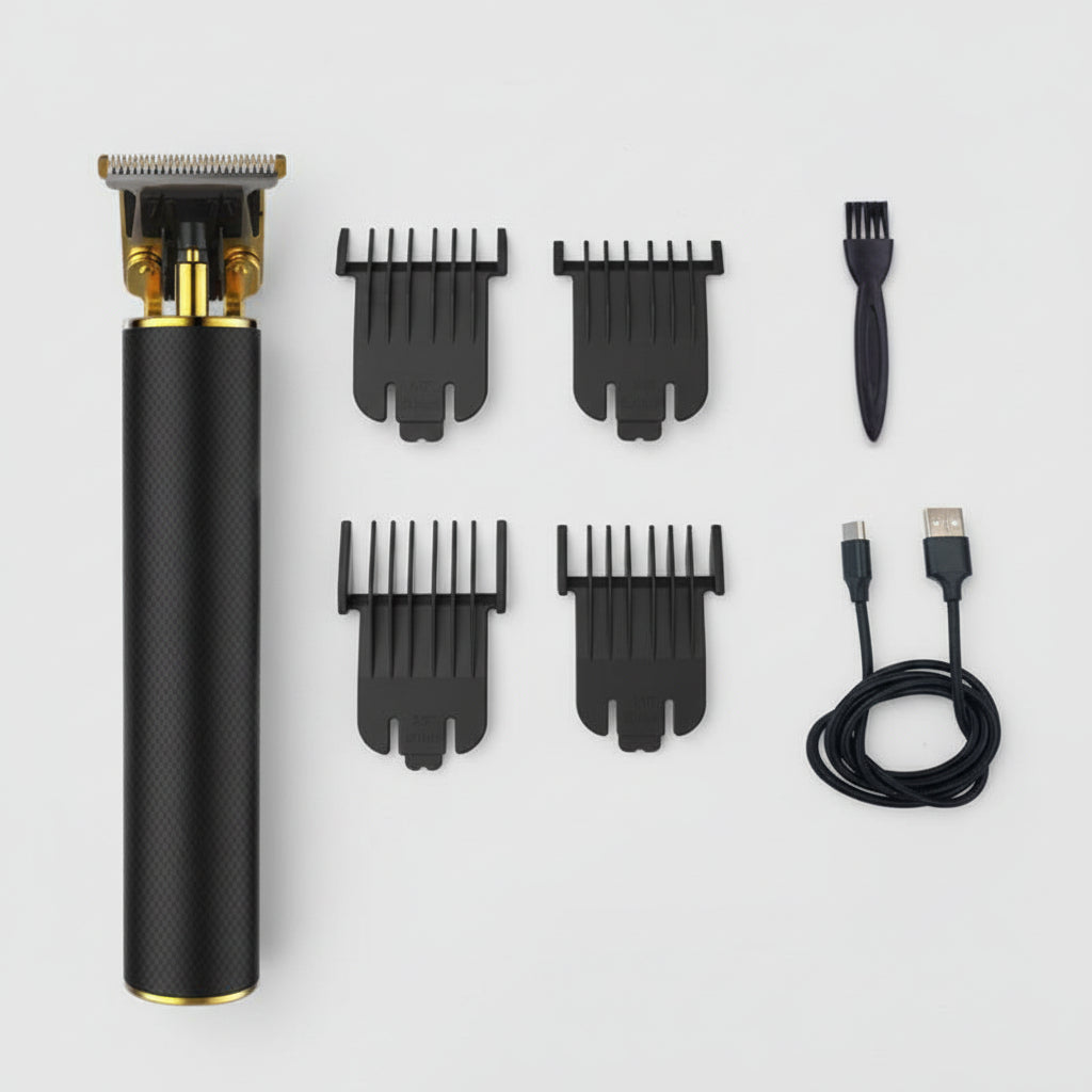 Wireless T Blade Trimmer Men Precision Hair Design Shaving Results