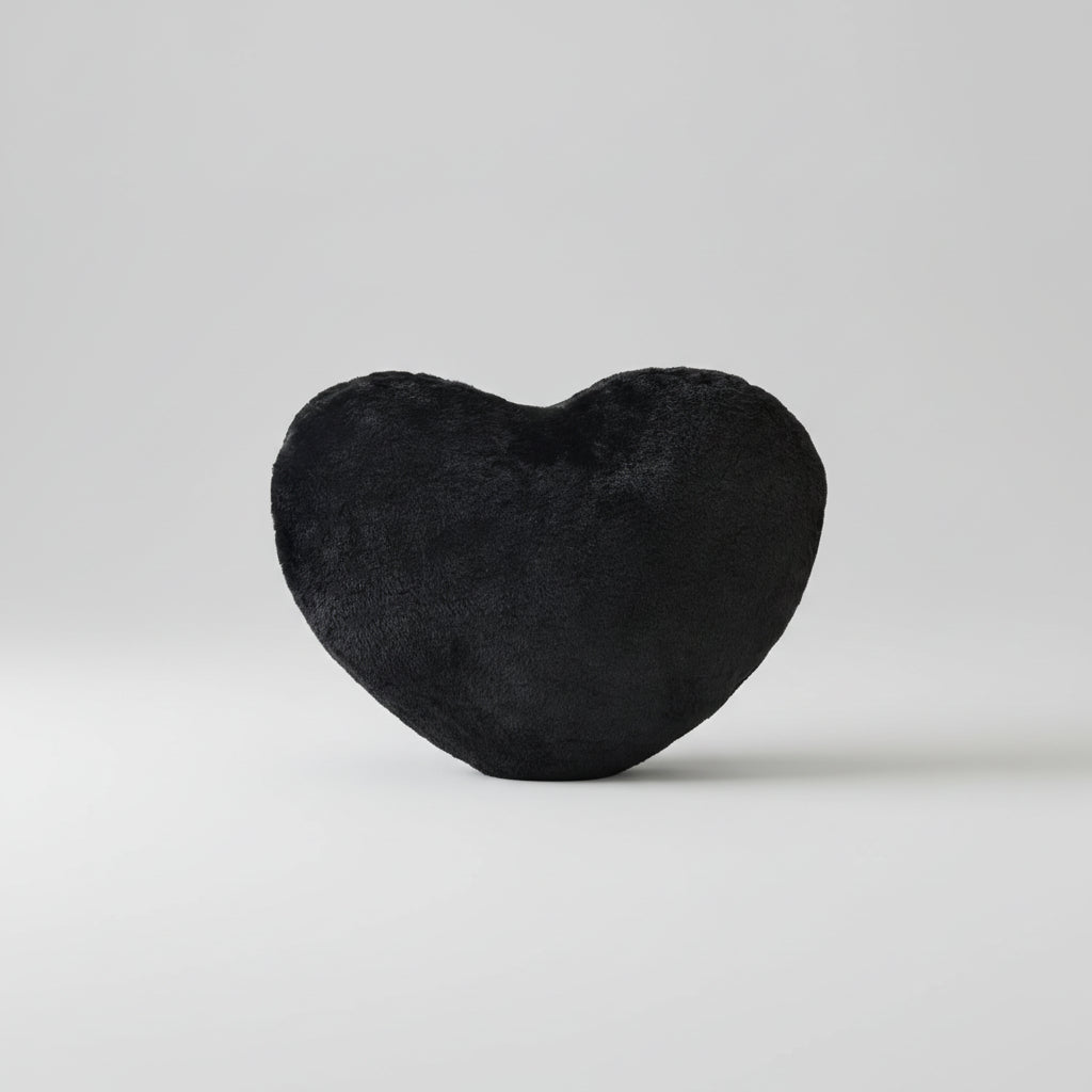 Heart Shaped Decorative Pillow Soft Polyester Cushion Sofa Bed