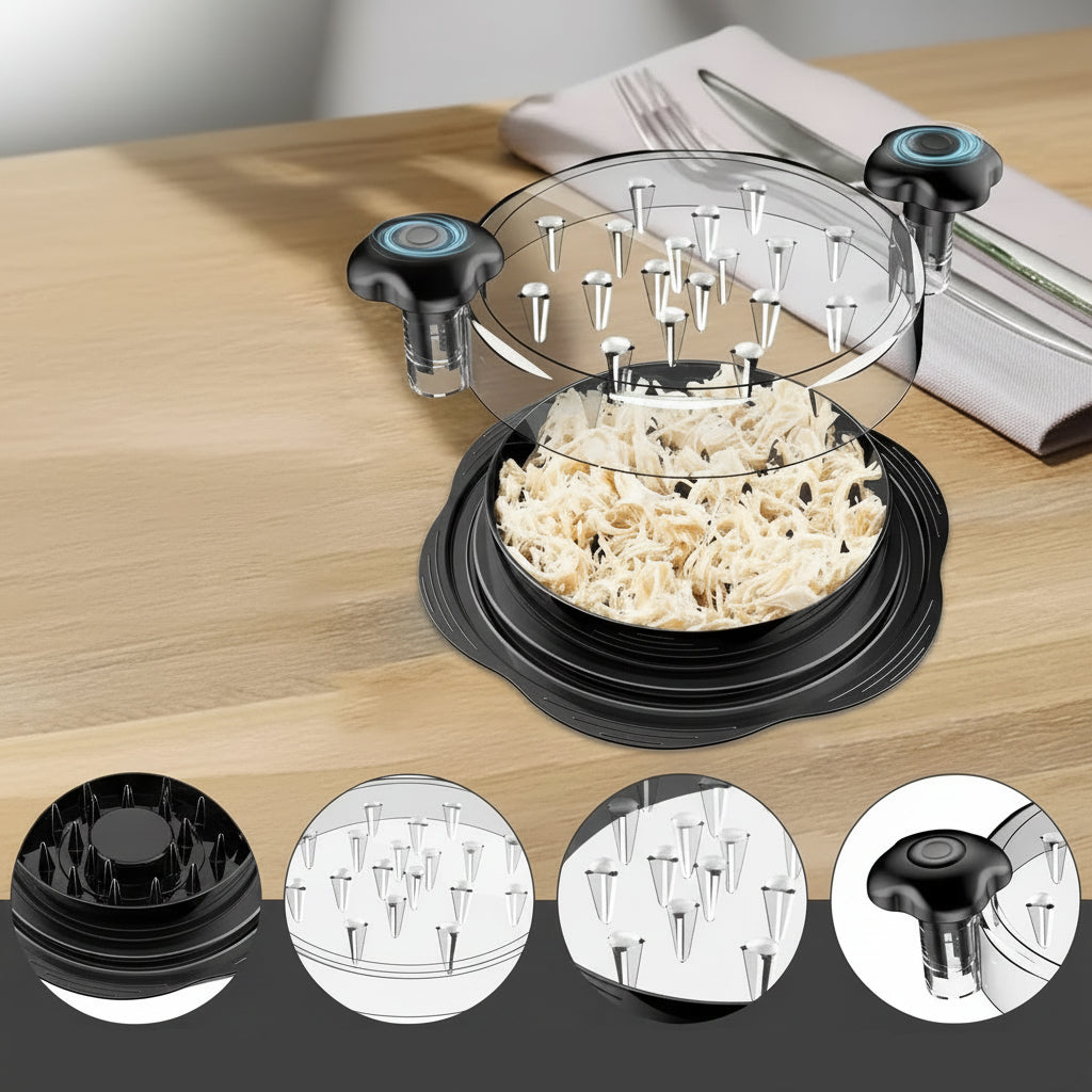 Affettatrice Manuale Carne Plastica Utensili Cucina Aiuto Rapido Macinare