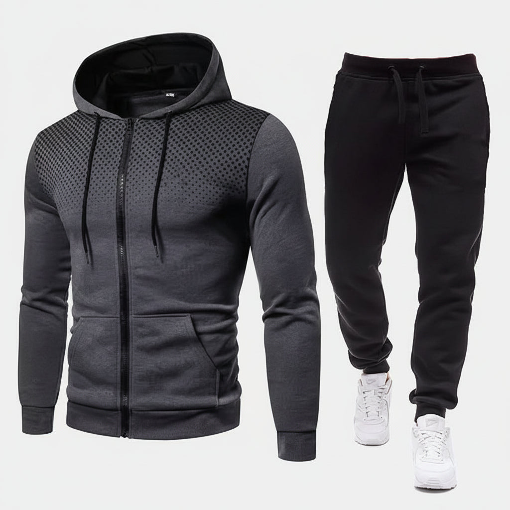 Conjunto de Chándal para Hombre Transpirable Deporte y Tiempo Libre