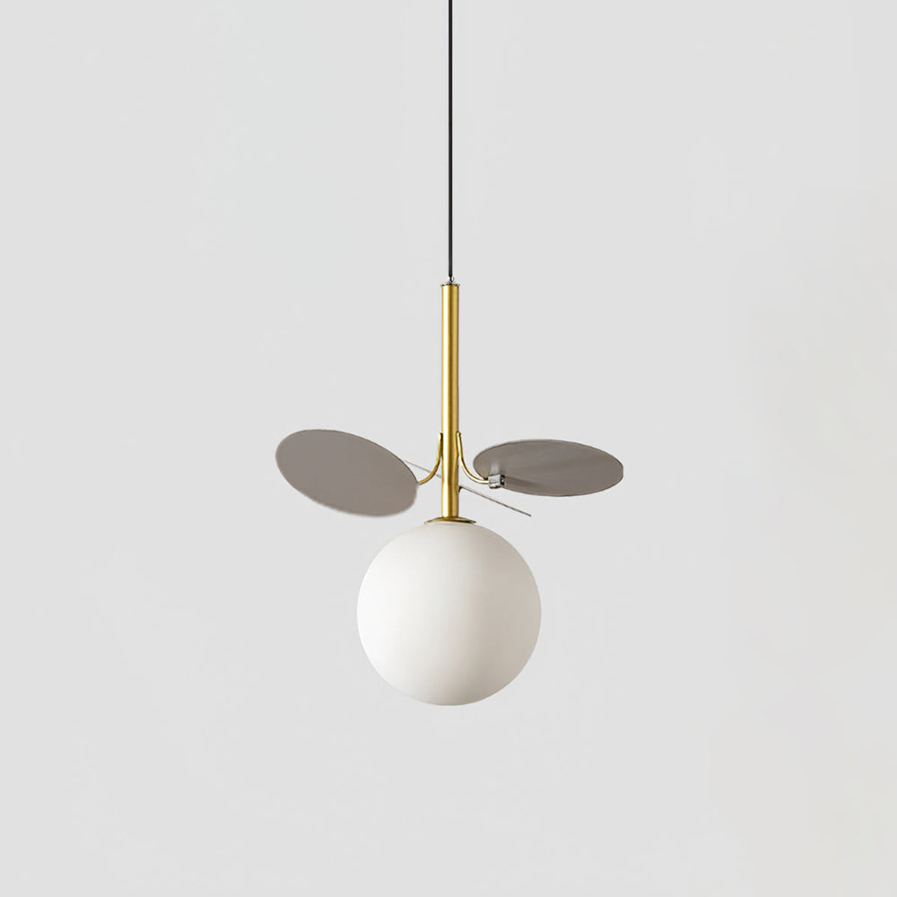 Paralume in vetro lampadario personalità arte PVC lampada a sospensione