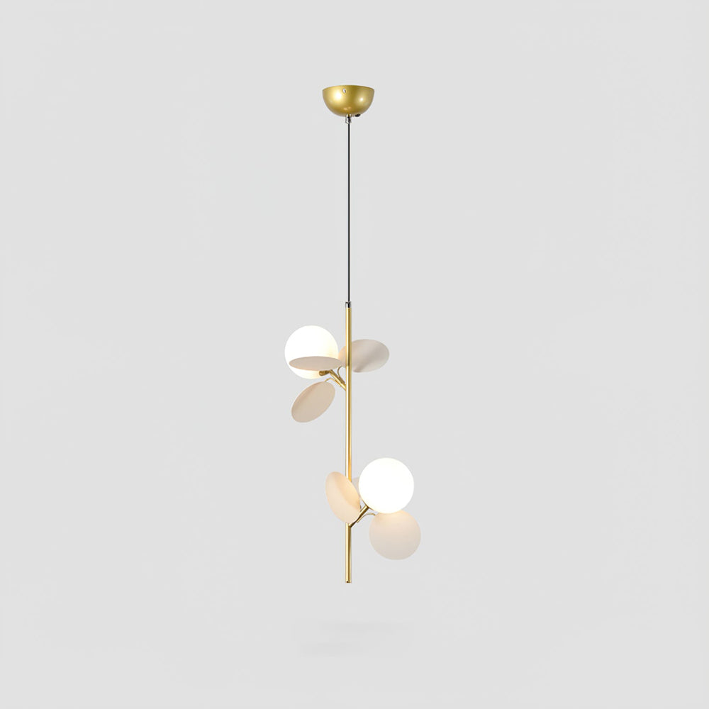 Paralume in vetro lampadario personalità arte PVC lampada a sospensione
