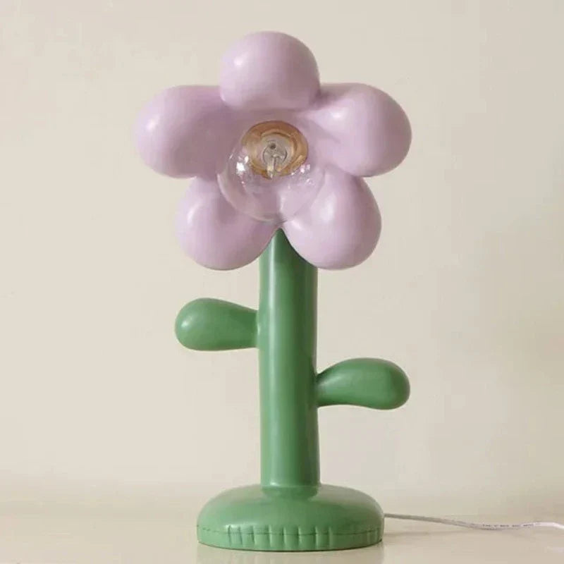 FloraGlow - Flower-shaped LED Table Lamp with LED Bulb – Creative Night Light