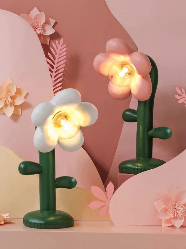 FloraGlow - Flower-shaped LED Table Lamp with LED Bulb – Creative Night Light