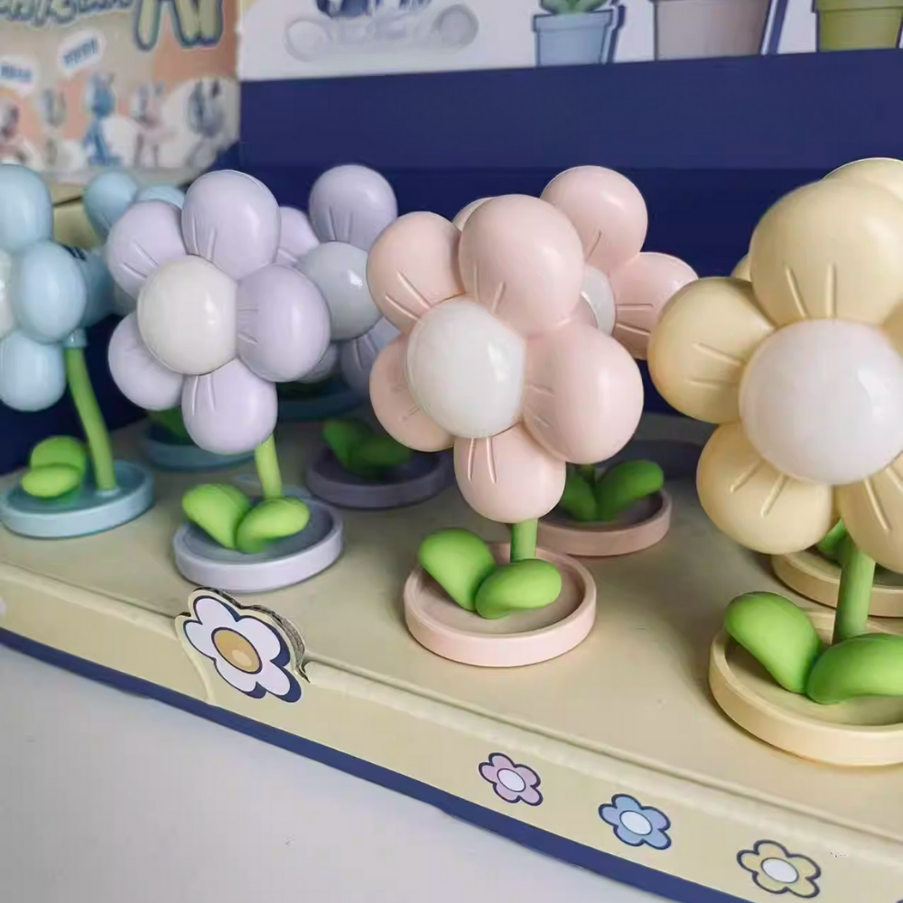 Table lamp LED Flower Plastic Decorative Night Light