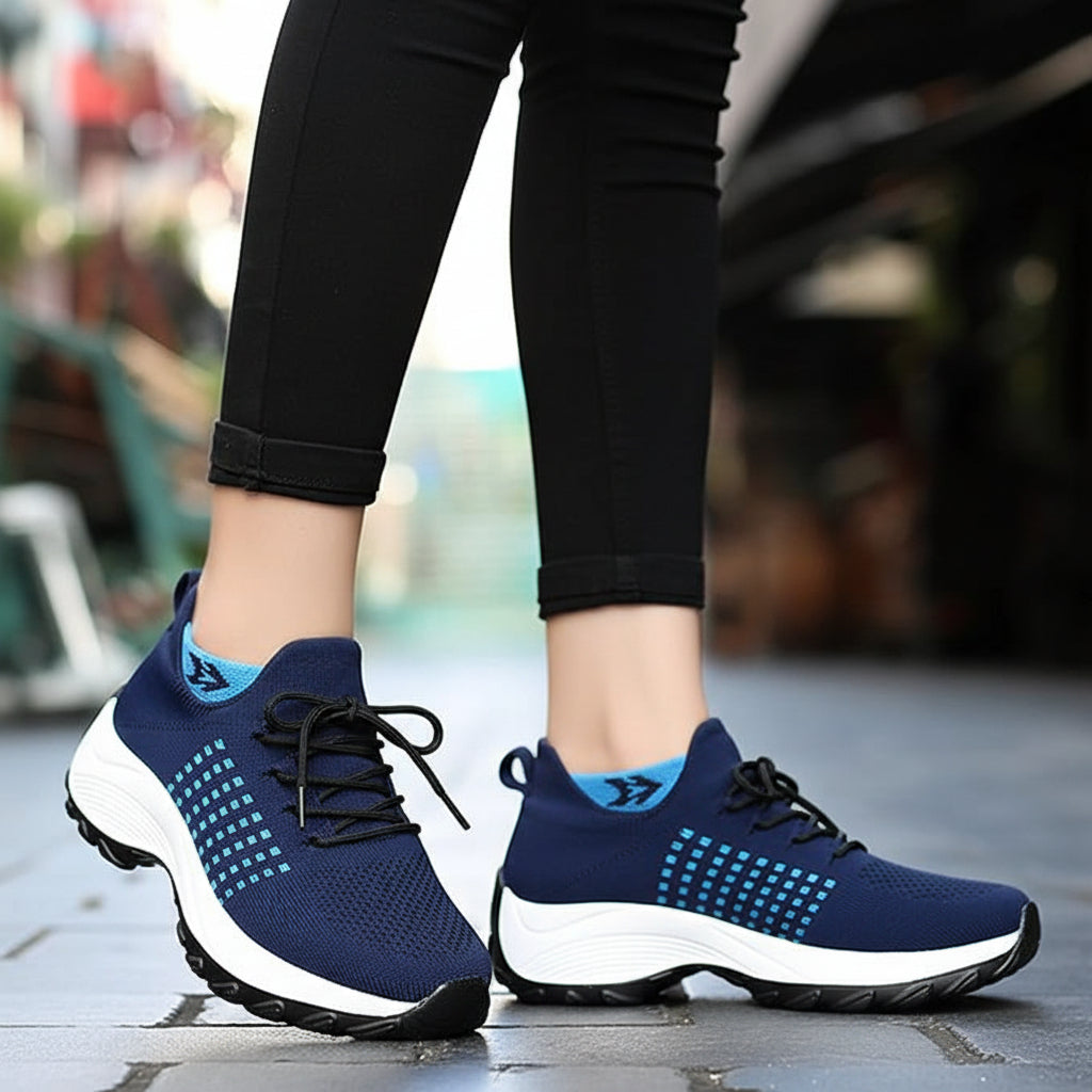 Womens Orthopedic Breathable Comfort Fit Sneakers Sports Shoes