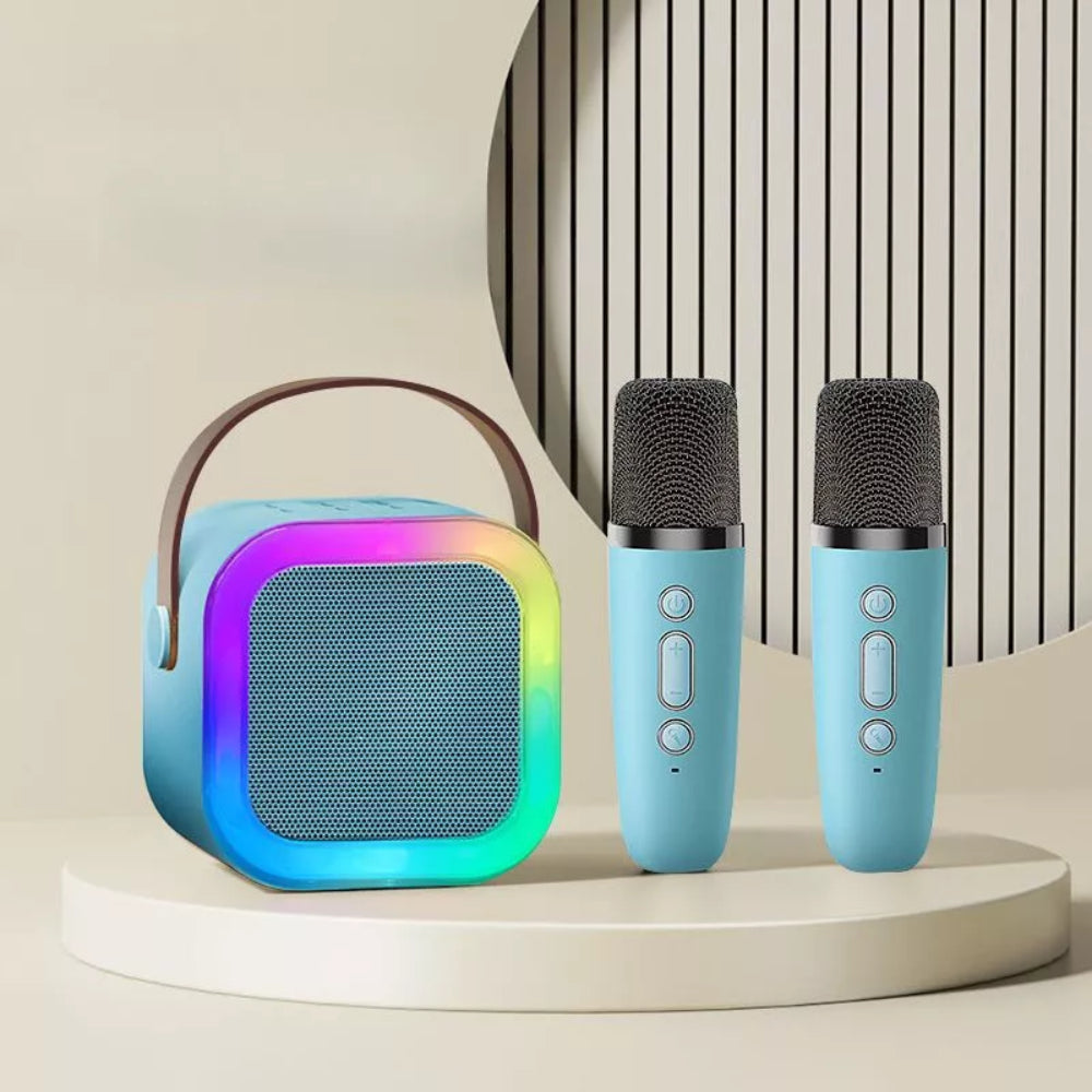 Bluetooth Karaoke Set Children Microphone Wireless Music