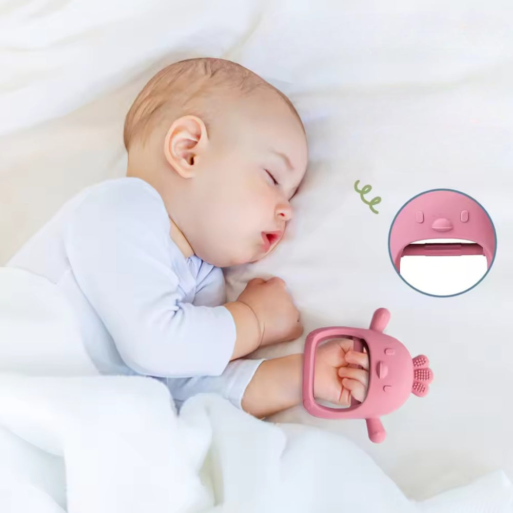 Massaggiagengive Neonato Guanto Dentizione Silicone