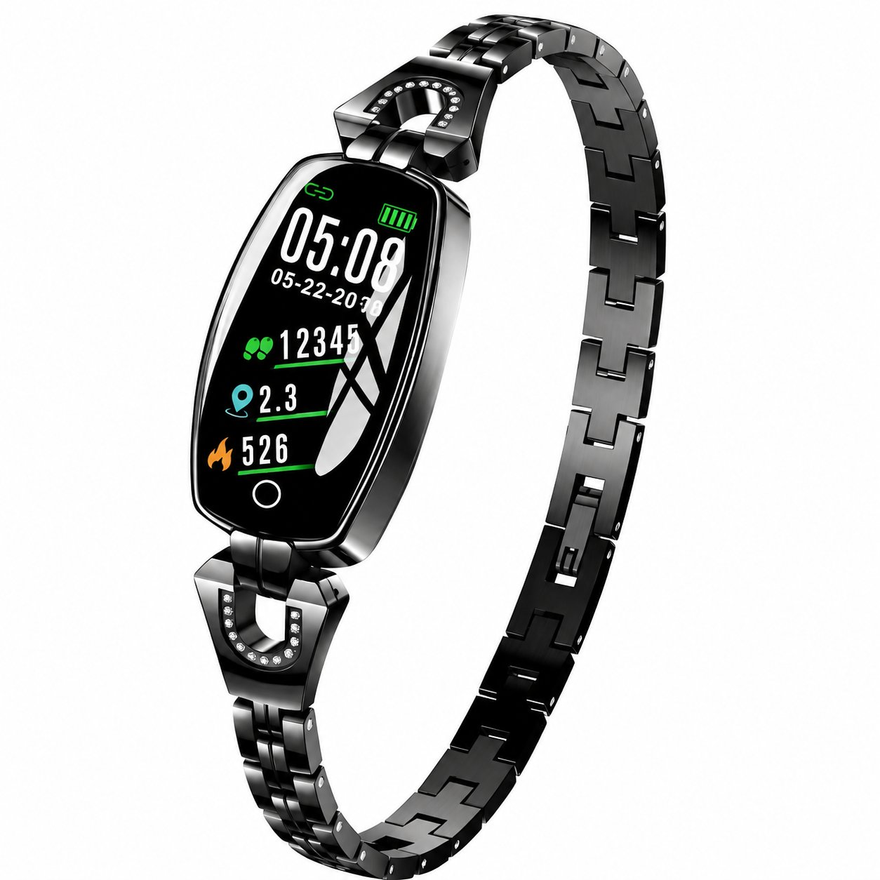 Braccialetto Fitness da Donna Impermeabile con Display