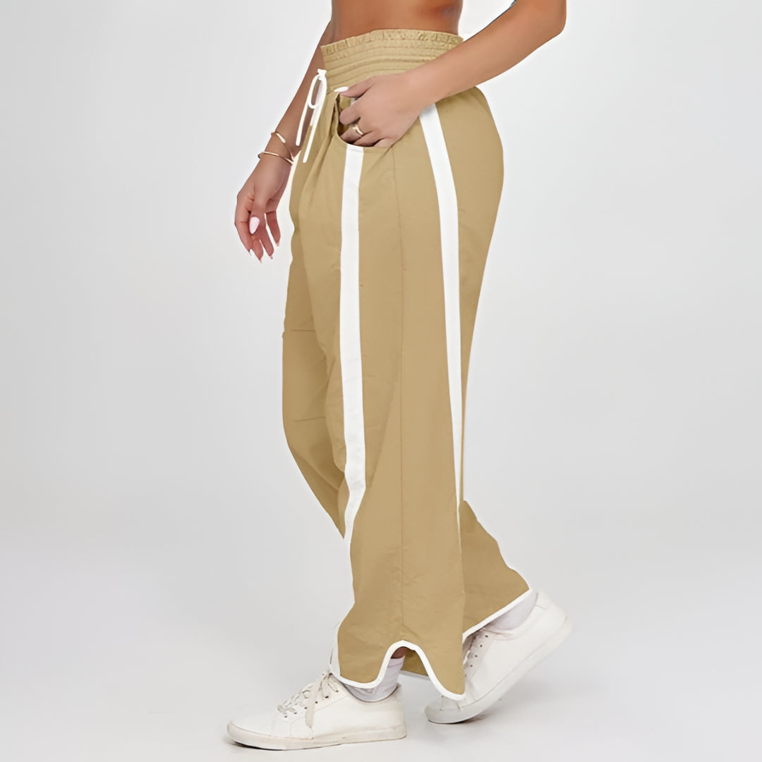 Women's Walking Pants Wide Leg Jogging Pants Casual Drawstring