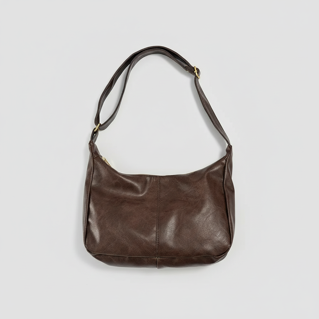Leather Shoulder Bag Timeless Design Daily Use Combinations