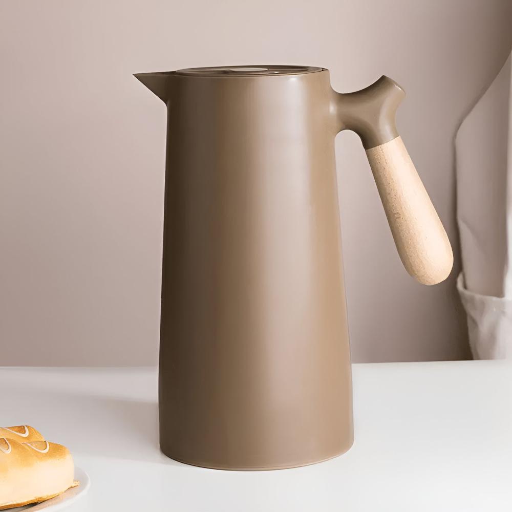 Bollitore Termico Isolato Manico Legno