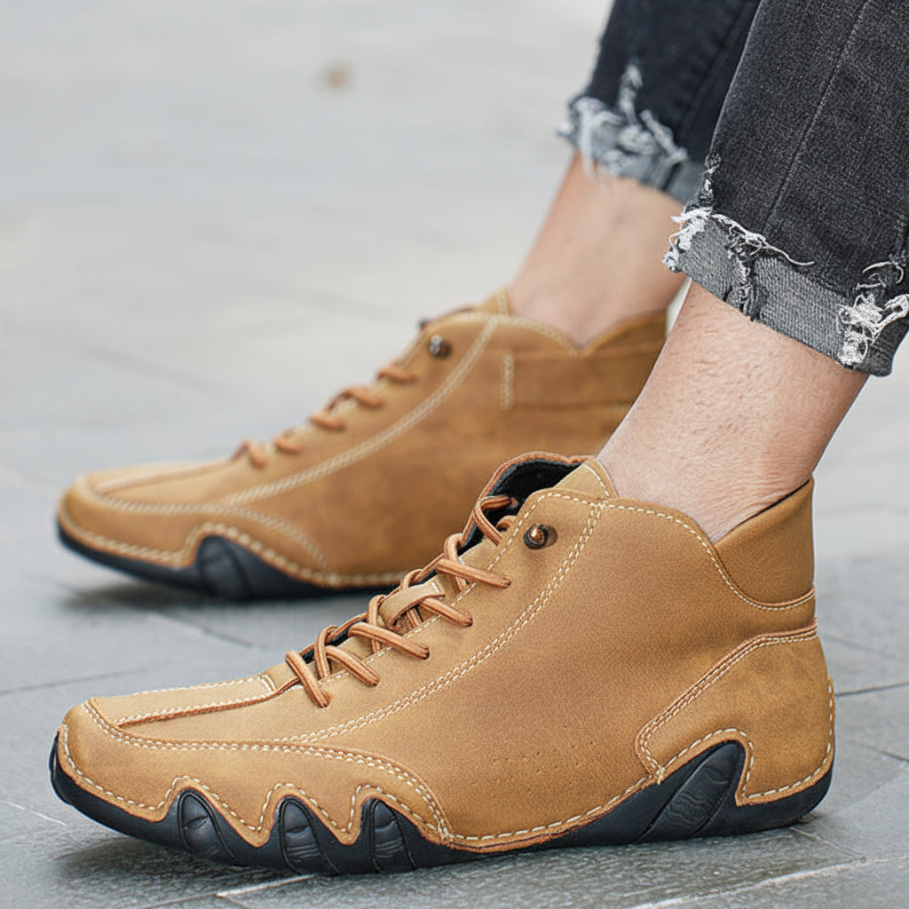 Scarpe Uomo Piedi Nudi Impermeabili Traspiranti Comfort Quotidiano