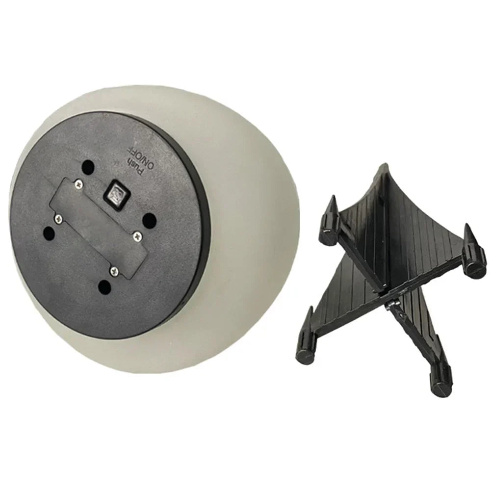 EcoPebble - Lampada a pietra levigata con luce solare