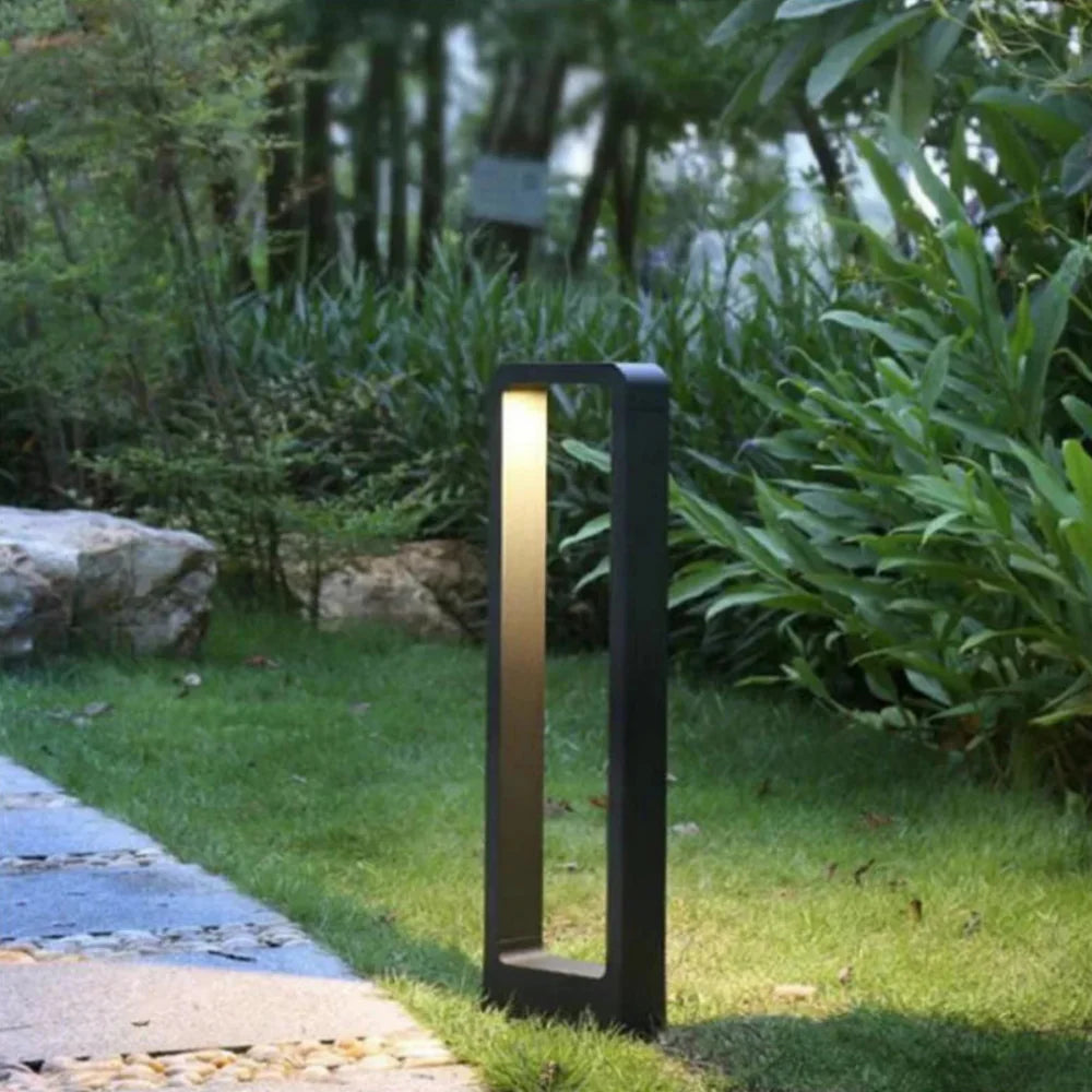 Iluminación exterior Lámpara de jardín LED Iluminación de camino Impermeable Moderna