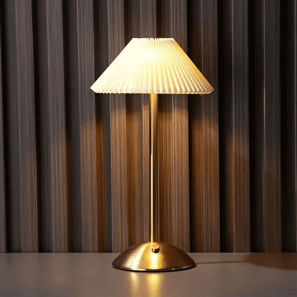 LumiFlex – Lampada da tavolo LED wireless, moderna e dimmerabile, ricaricabile via USB per soggiorno e ufficio